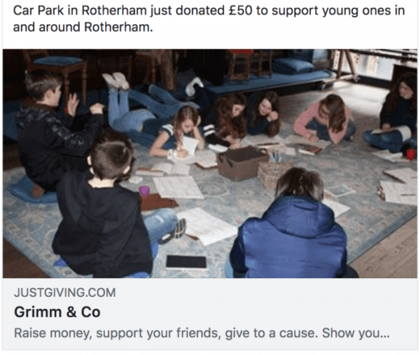 Grimm & Co is such a wonderful local shop in the town centre of Rotherham.