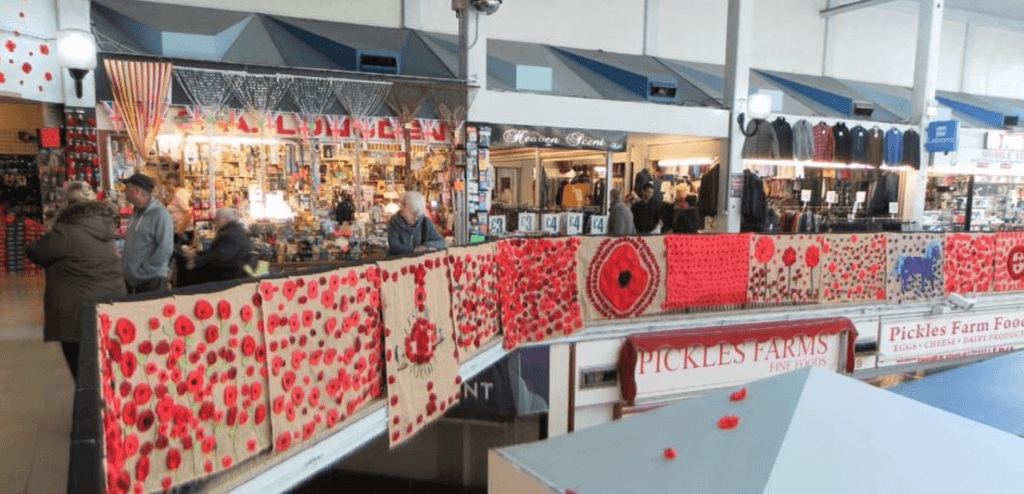 Remember Rotherham Market's Poppies