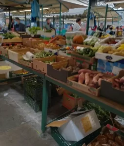 Locally Sourced Fresh Produce at Rotherham Market