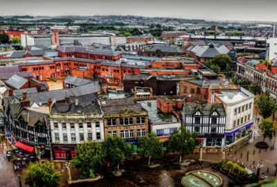 Shopping and Scenic Views in Rotherham Town Centre