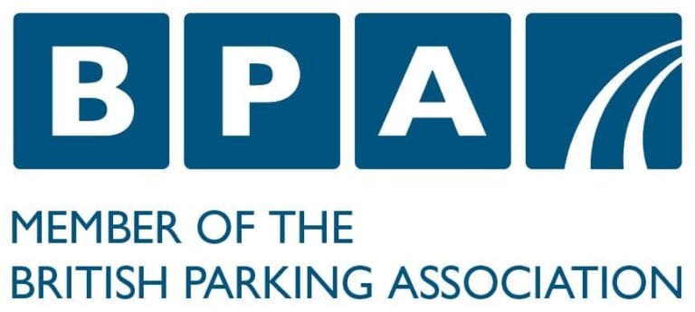 Logo of BPA Member signifying membership with the British Parking Association, representing a superior car parking alternative in Rotherham.