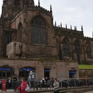 Beautiful Rotherham church near Moorgate place in Town Centre Living area