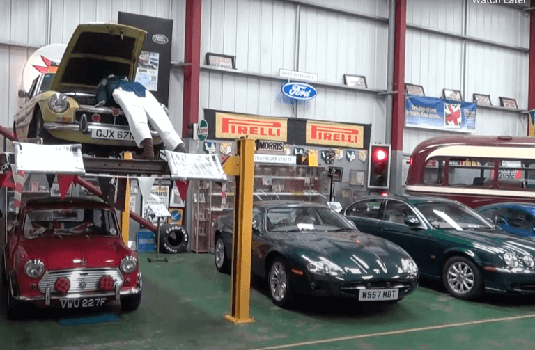 Antiques Cars at the South Yorkshire Transport Museum