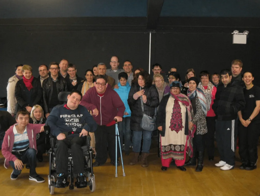Image of a gathering of people involved in Rotherham Roar Projects
